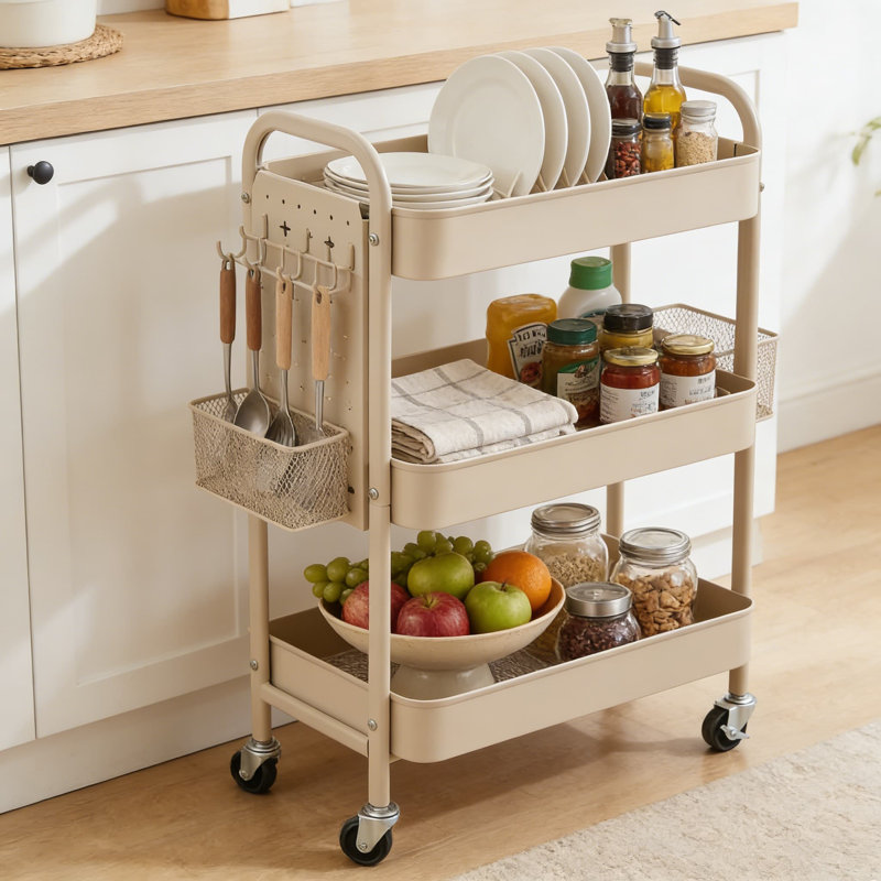 Chariot utilitaire 3 niveaux