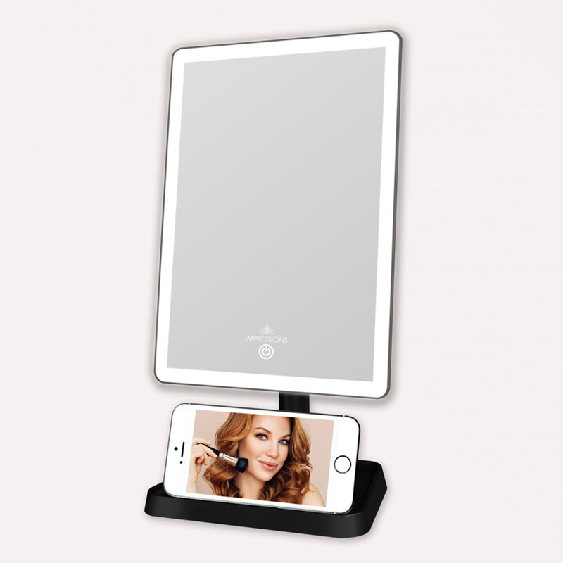 Miroir de maquillage Charmed, Noir