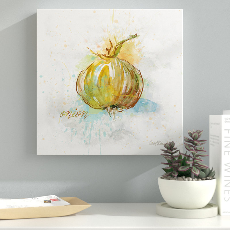" Veggie Onion ", 32" H x 32" W x 1.5" D