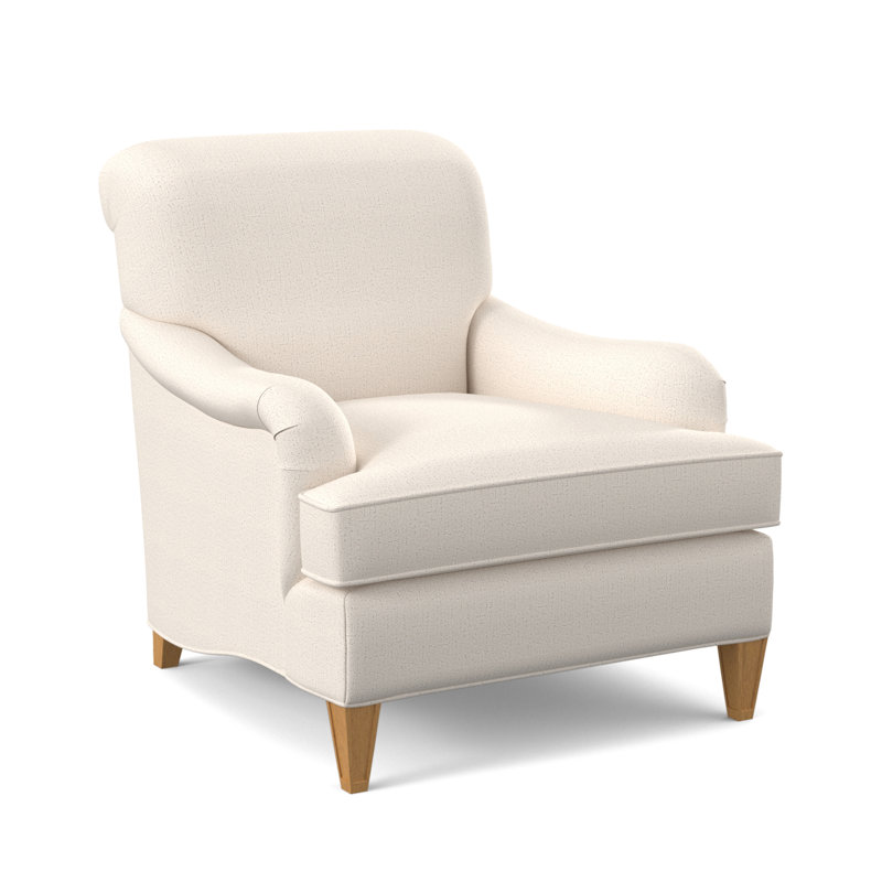 Bristol Upholstered Armchair, Amber, Venice Ivory