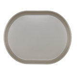 Hudson - Ash Oval Melamine Platter 14" X 11 1/4"