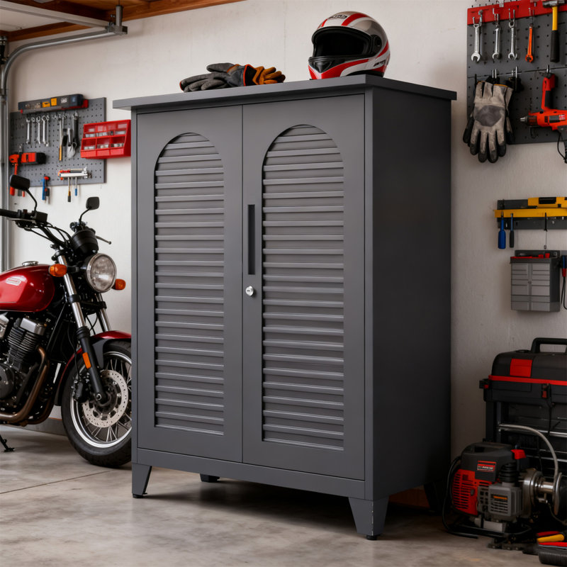 47'' Tall Metal Tool Storage Cabinet