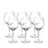 100 Points Handmade Crystal Red Wine Glass