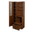 Armoire de cuisine avec étagère de rangement coulissante multifonctionnelle à plusieurs niveaux, armoire de rangement de ferme avec 3 portes, organisateurs de garde-manger pour la cuisine, la salle à manger