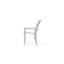 Bazza Sling Aluminum Frame Dining Height Stacking Café Chair with Marine Grade Polymer Arm Accent-8400804-8400802