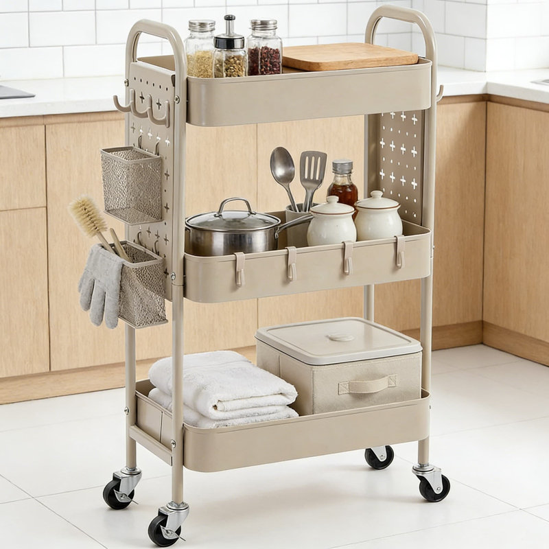 Chariot utilitaire 3 niveaux
