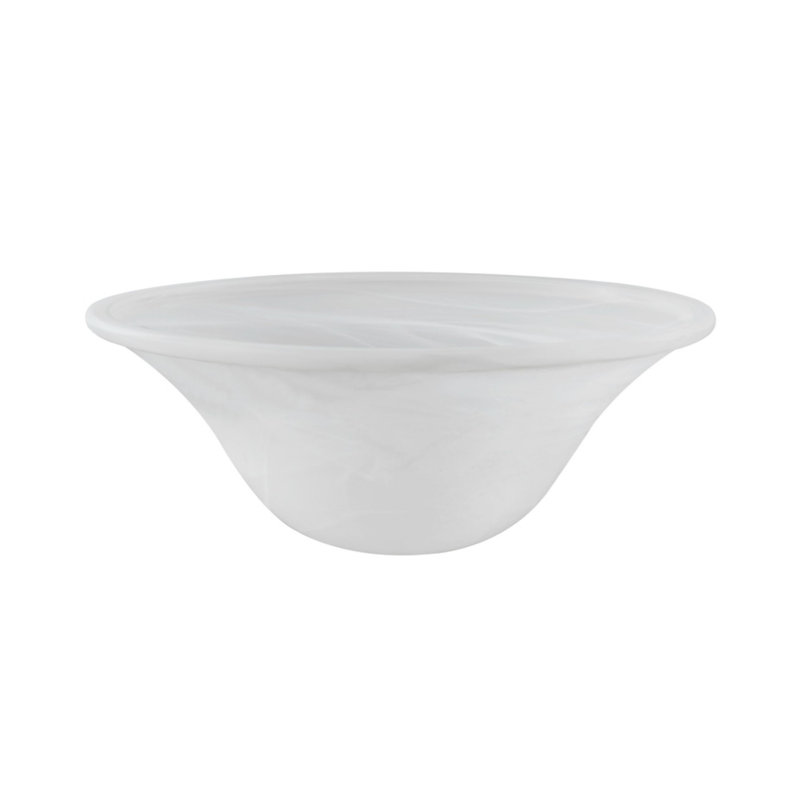 Abat-jour d'intérieur en verre 12,25 "