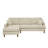 Avva Corduroy L-Shaped Sectional Left Hand Facing-576455268