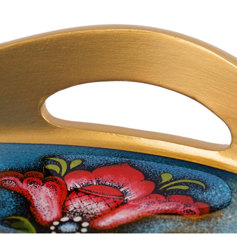 Plateau de meuble-lavabo en verre à peinture inversée à la beauté tulip Brano