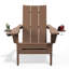 Chaise Adirondack pliante Wolak avec porte-gobelet-762678898