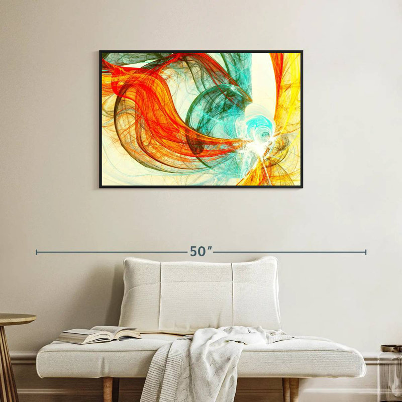 Avery Energy Dynamic Abstract, 25" H x 37" W