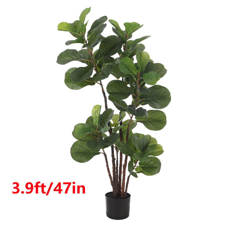 47 po Ficus lyrata artificiel en pot