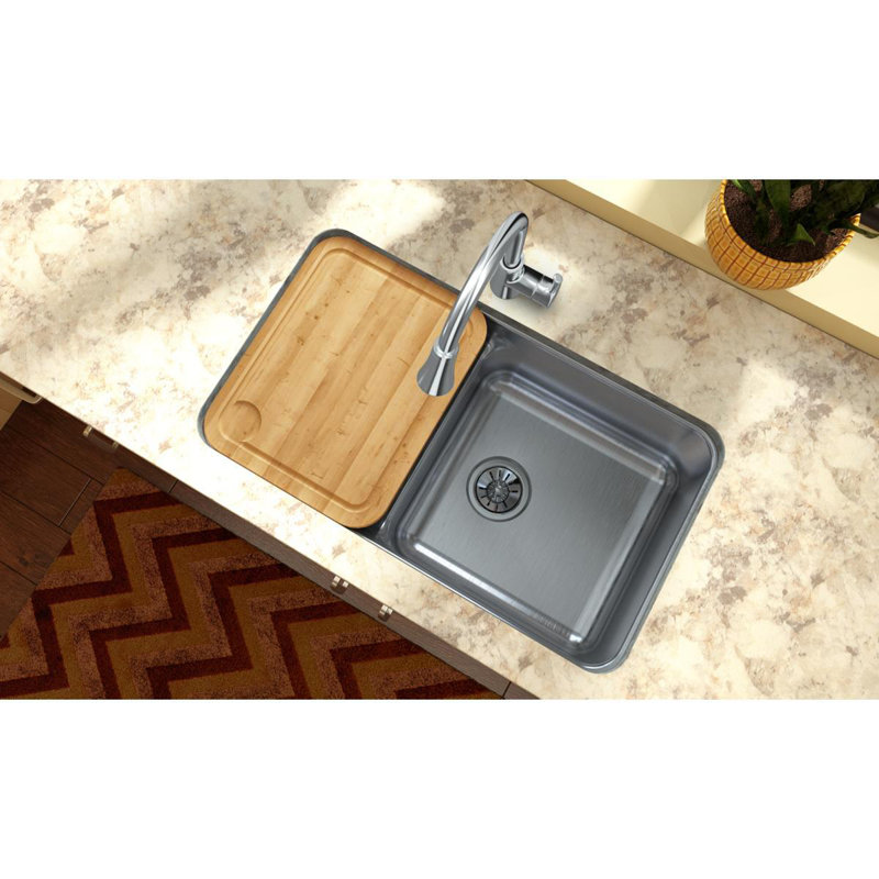 Elkay Dark Maple Solid Wood Cutting Board