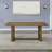 Parker Dining Table, Trestle Base, Light Oak