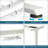 Jaydn Adjustable Steel Standing Desk-525127420