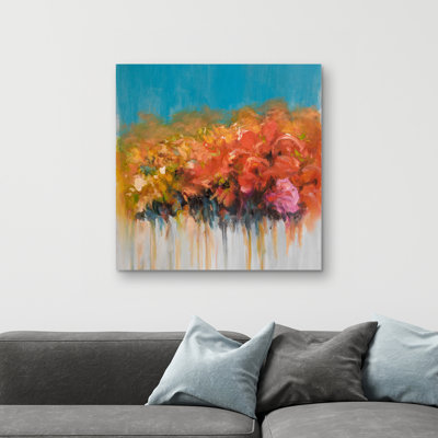 flowers bundle - 32"x32" art on canvas