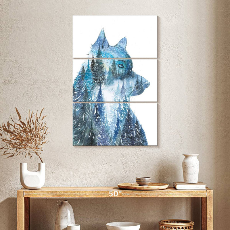 Loup Brampt, H 38 po x l 24 po