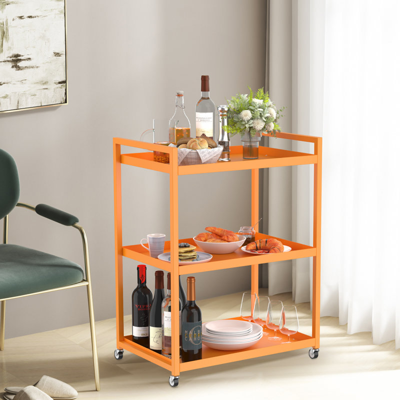 Organisateur de rangement à 3 niveaux, Orange
