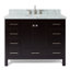 Ensemble de meuble-lavabo simple 43 po Cambridge-346022282-302232324