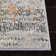 Riccio One-of-a-Kind Machine-made Power Loom Gray/Gold Area Rug