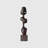 Brown Free Form Solid Wood Decorative Object