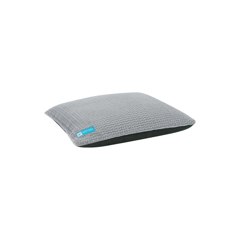 Lit double réversible pour animaux, Gris, H 3 po x l 23 po x P 18 po