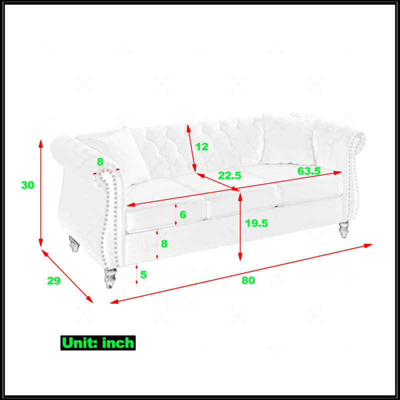 3-Seater + 3-Seater Combination Sofa