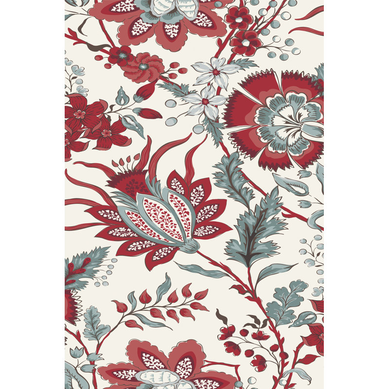 Adrienne Paisley II - Wrapped Canvas Print, 46cm H x 30cm W x 3.8cm D