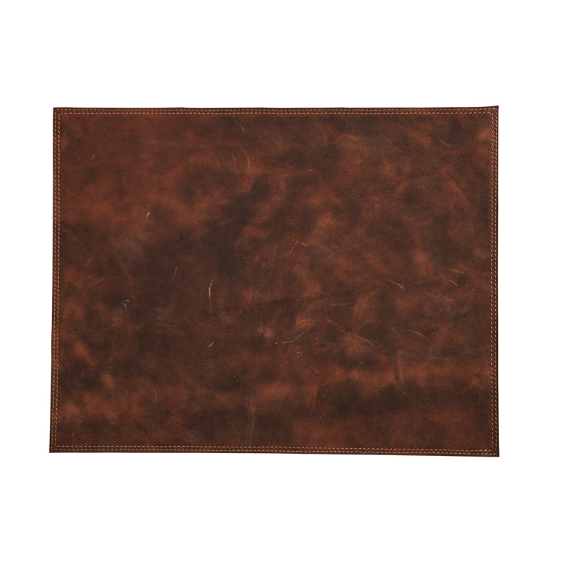 Scheffler No Pattern Rectangle Placemat, Light Brown