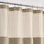 Rideau de douche Waffle Weave avec doublure à encliqueter, 12 crochets inclus-1338343428-1209379482