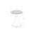 Dalya Round Outdoor Bistro Table , 24'' in. W 24'' in. D-86901330