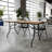 Wofford Rectangular Wooden Folding Training and Event Table-7165676