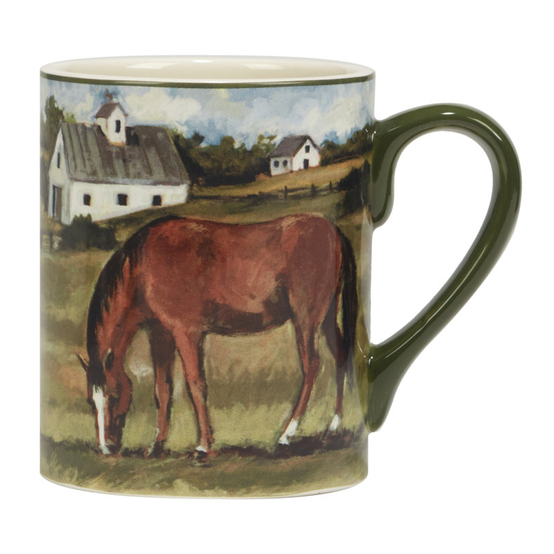 Ensemble de 4 tasses 14 oz. York Stables 4 pièces