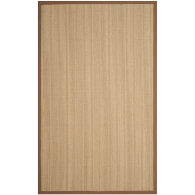 Campbellton Natural Fiber Sisal Pile Solid Color Rug