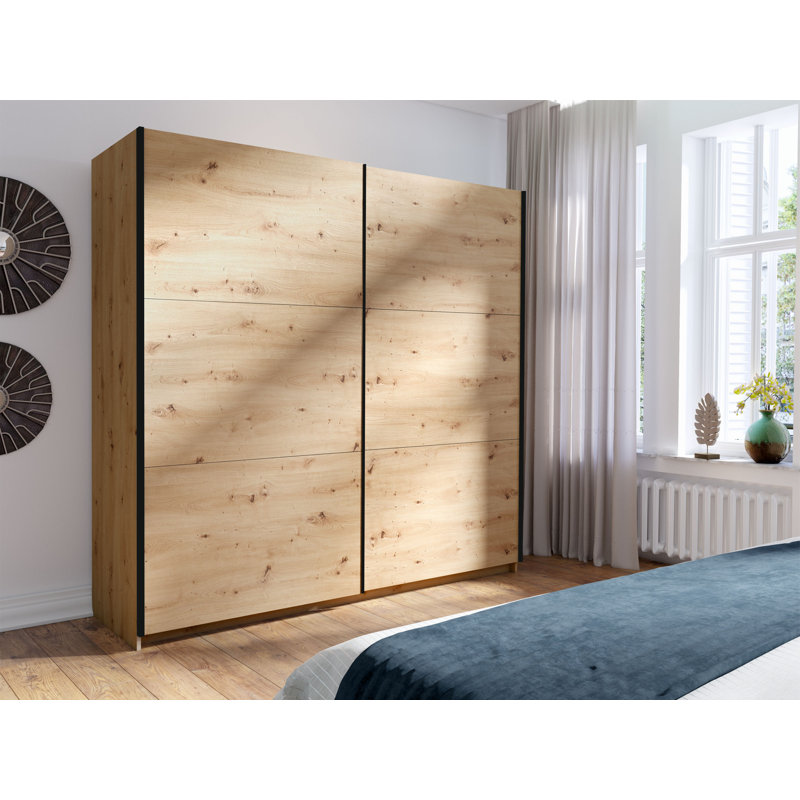 Laminate Wardrobe, Graphite Grey