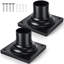 Lot de 2 socles de fixation pour lampadaires d'extérieur, 15,2 cm (L) x 15,2 cm (l) x 11,4 cm (H)
