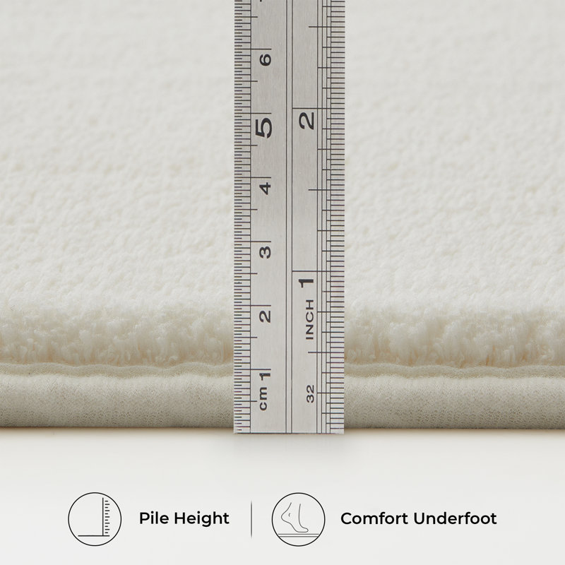Machine Tufted Shag Area Rug, 200x290cm