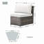 Arrika Wicker 2-Person Outdoor Seating Group with Cushions-2066780905