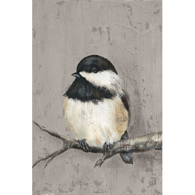 Winter Bird IV by Jade Reynolds - Wrapped Canvas Painting Print