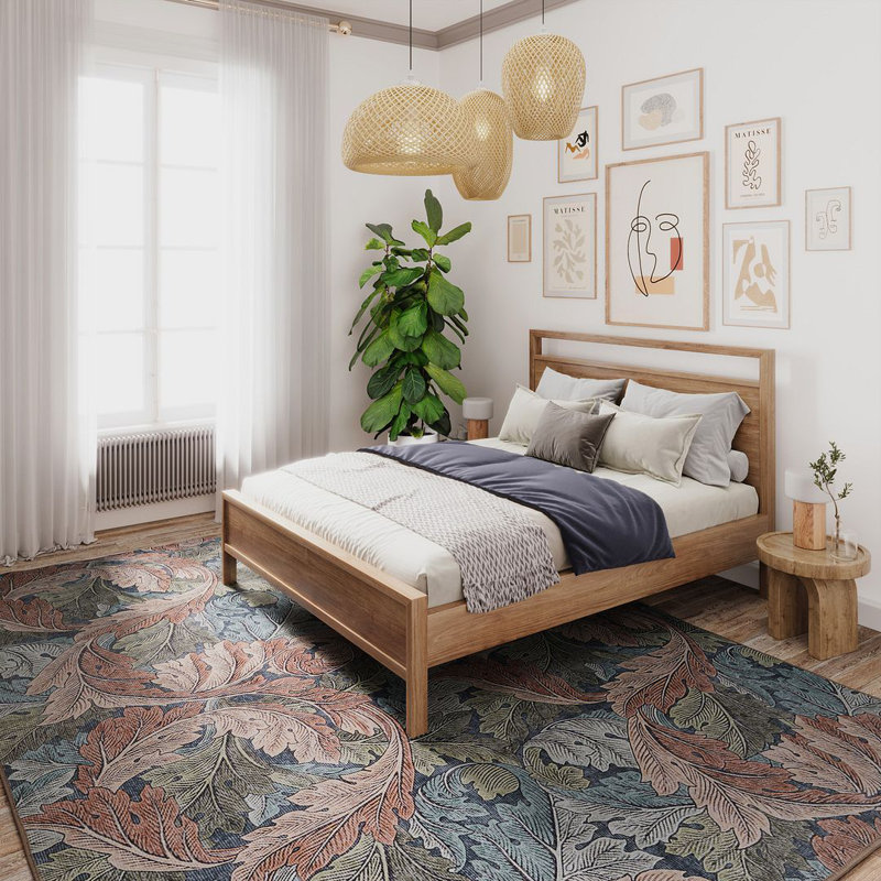 Vintage Look Area Rug, Rectangle 120 x 170 cm