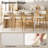 26'' Counter Height Bar Stools Set of 4, Upholstered Modern Barstools with Metal Legs for Kitchen Island Dining Room-10155672