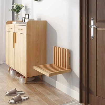 8 Pair Solid Wood Hanging Shoe Organiser