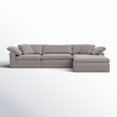 Tila 4 - Piece Performance Fabric Modular Sectional