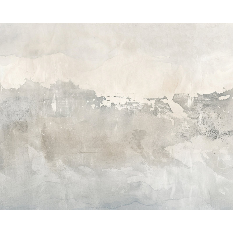 Nuage délavé sur toile tendue, H 12 po x l 16 po x P 1 po