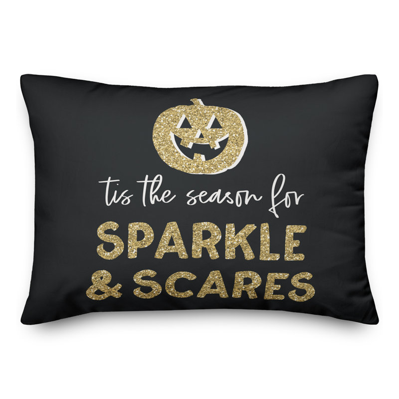  Sparkle and Scares Rectangular Pillow Cover & Insert