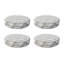 Decorative Indoor Outdoor Waterproof Round Cushion Cover, Patio UV Resistant Seat Cushion Cover-1536613650