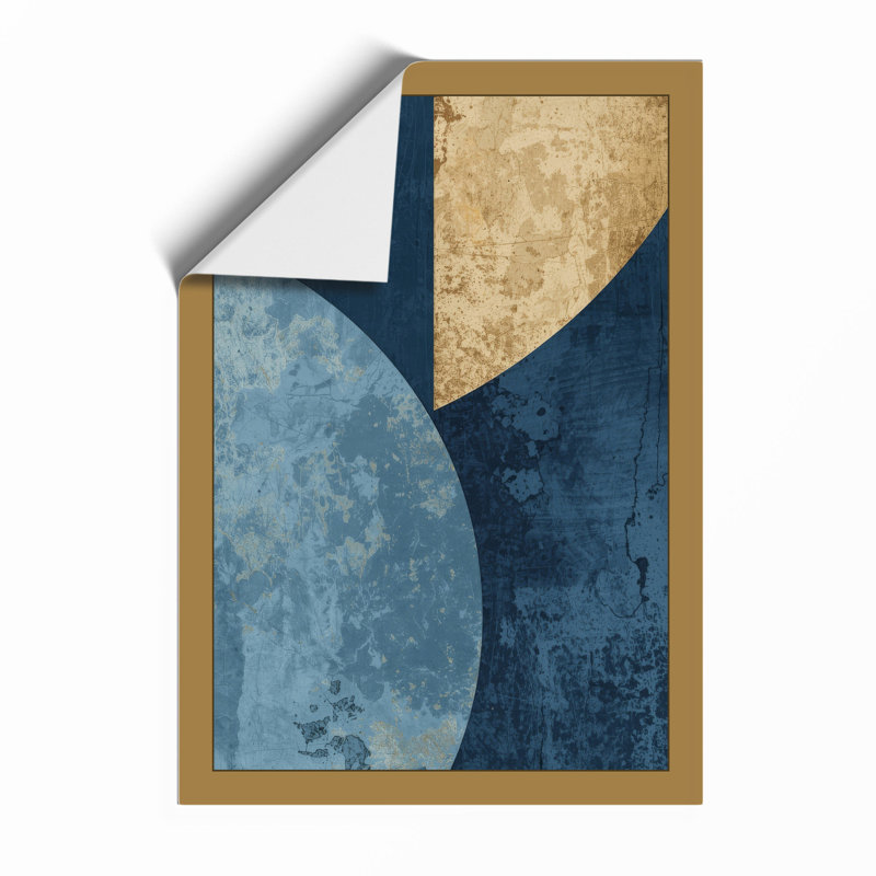 Geometric Contemplation Minimalist - Print, Unframed, A4 - 29.7 x 21.0 cm