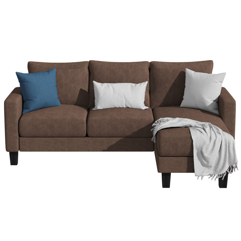 Canapé modulaire Aretina, Brun