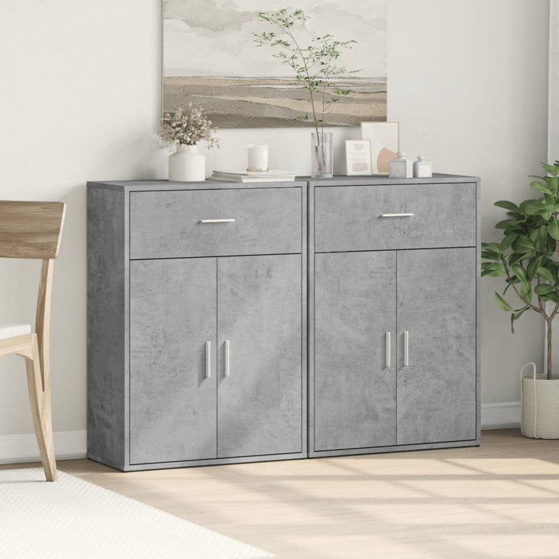 Ozrenka 60cm Sideboard, Concrete Grey
