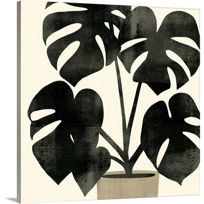 Art mural sur toile Plantling II, Toile tendue, H 36 po x l 36 po